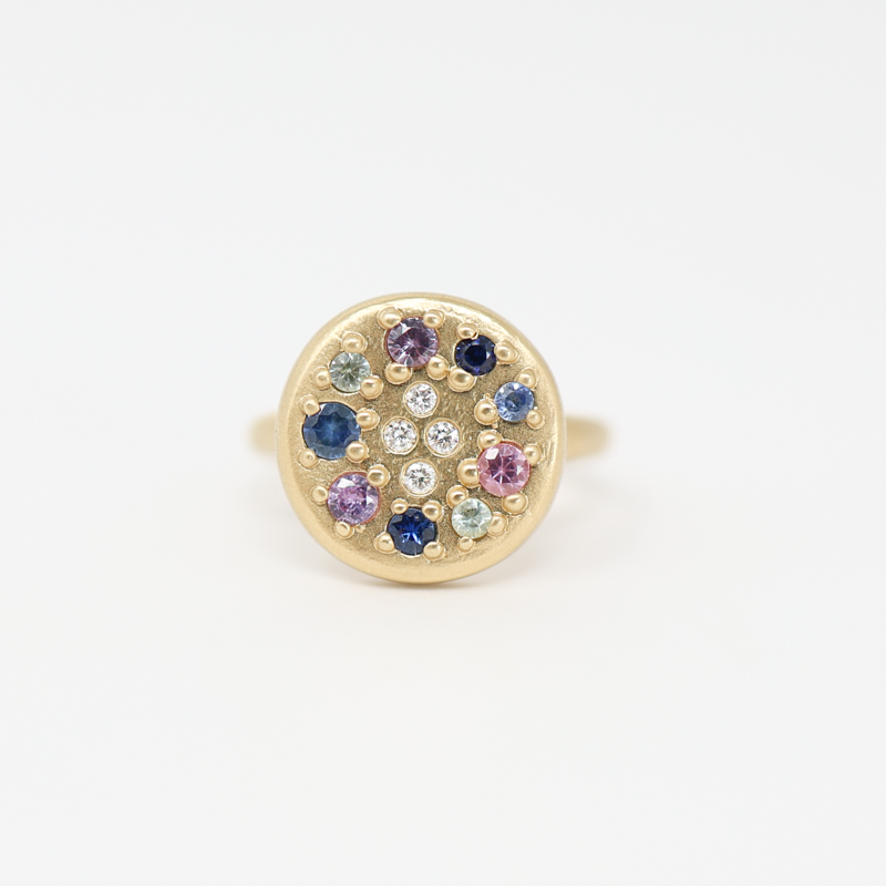 emmeline jewelry sapphire circle ring
